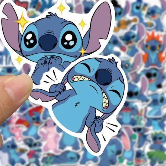 Autocollant Stickers Stitch de Lilo et Stitch Disney X10 - Cdiscount Maison