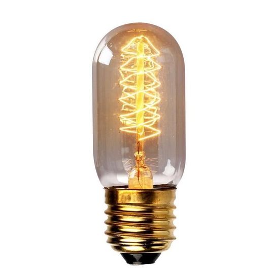 R Ampoule Retro a filament de tungstene pendentif decorative Ampoule Edison TOOGOO G125 40W 220V filament spirale 