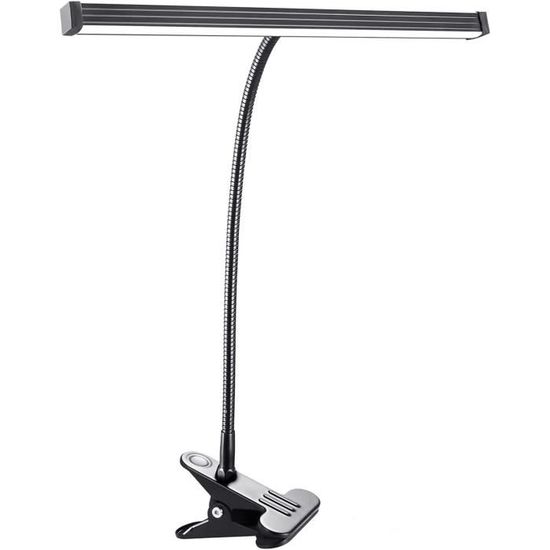 CELYST Lampe de Bureau LED avec Pince, Lampe à Pince Flexible, Lampe de  Lecture Clipsable pour