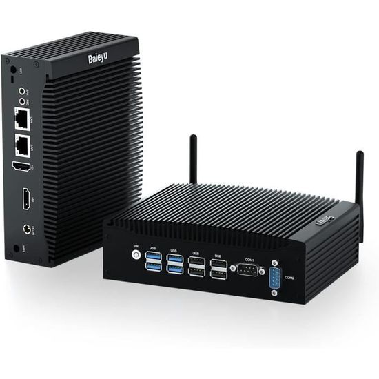 Mini PC ITX Custom – Intel Core 2 Quad 2,3 GHz – 8 Go RAM – 240 Go SSD – Windows 10
