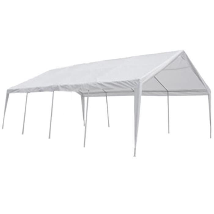 Chapiteau de réception - Tonnelle Barnum - Blanc 8 x 4 m