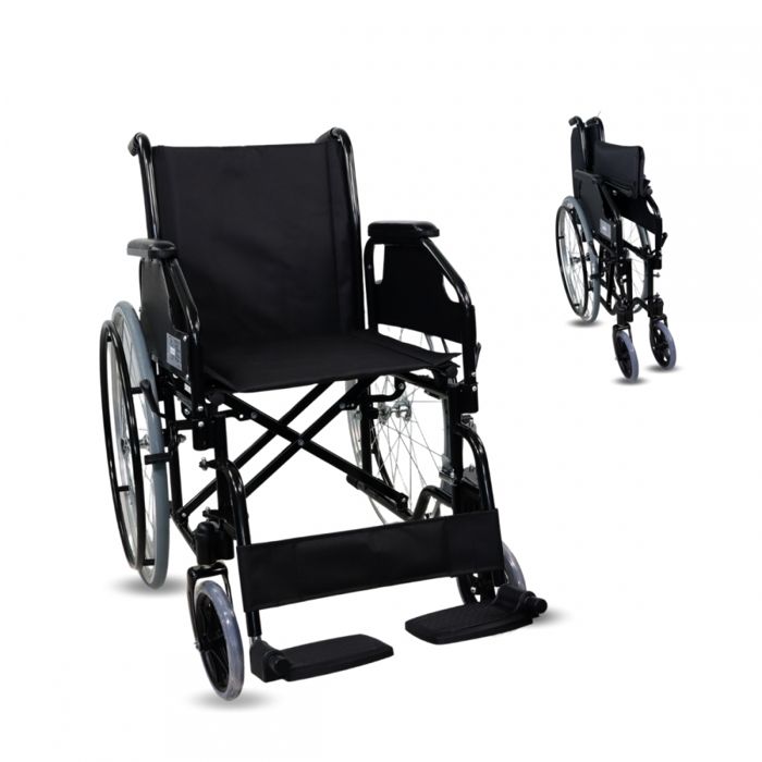 Fauteuil roulant pliant - Léger - Orthopédique - En aluminium- Catedral- Mobiclinic