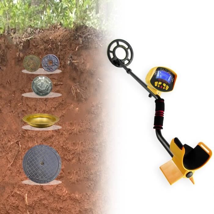 LESHP® MD3010 Détecteur de métaux à la recherche au sol Détecteur d'or de détecteur de pépite