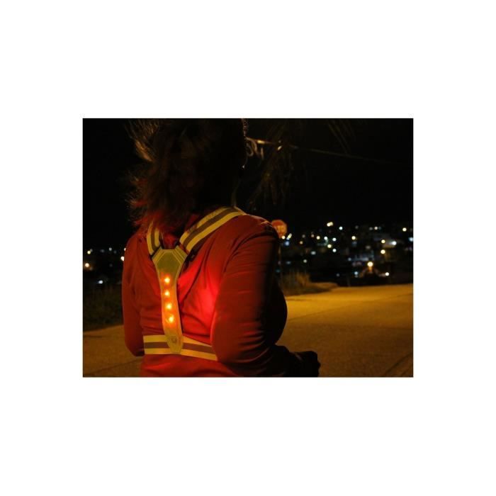 Gilet De Sécurité Clignotant Avec Télécommande