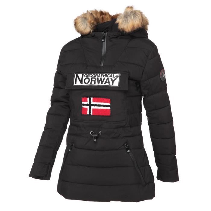 GEOGRAPHICAL NORWAY Parka Bougie 005 - Femme - Noir