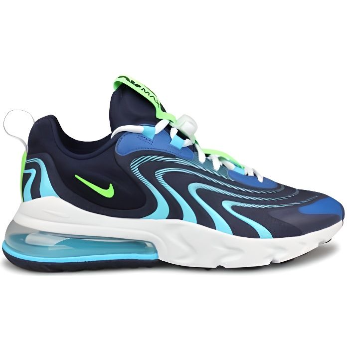 Basket Nike Air Max 270 React Eng Bleu Cj0579-400