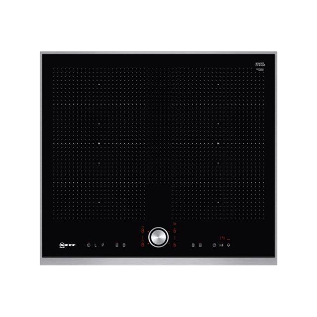Neff - plaque de cuisson à induction 61cm 4 feux 7400w noir - t66tt60n0