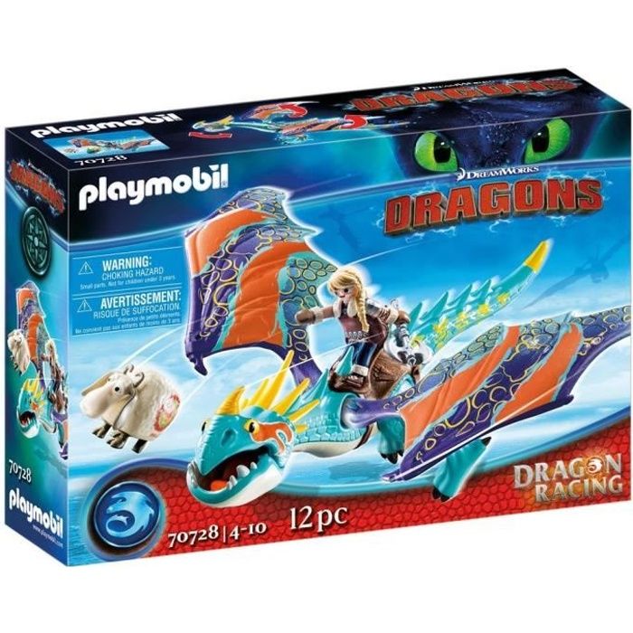 PLAYMOBIL 70728 Dragon Racing: Astrid et Tempête