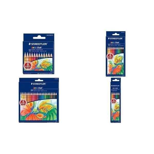 Crayon de couleur Noris Club, étui carton de 12