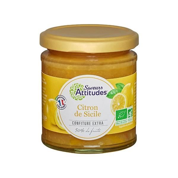 Confiture de Citron de Sicile BIO 220gr