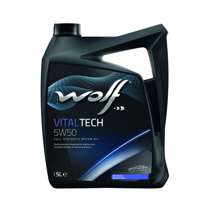 Bidon Vitaltech 5W50 5L Wolf 8314728