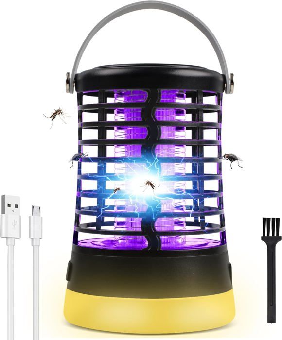 Destructeur D'Insectes Électrique,Lampe Anti-Moustiques Uv Ip65 Étanche ...