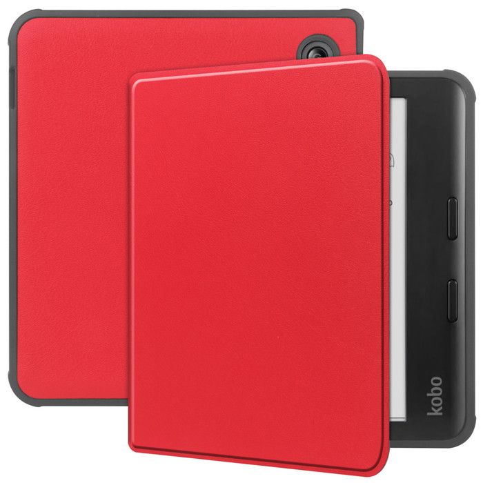 Kobo Rouge Pour KOBO Libra Colour EBook housse de protection souple TPU antichoc ...