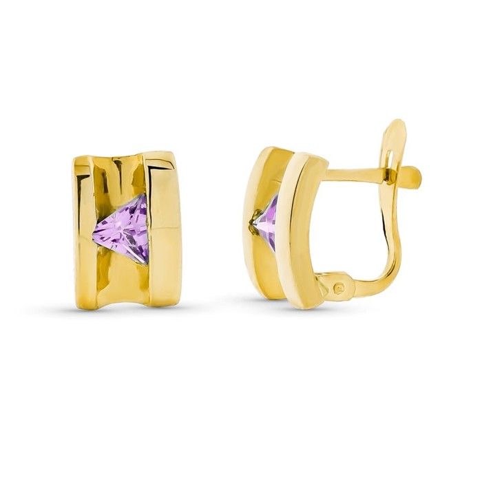 Boucles doreilles Inmaculada Romero TM AF9083 Doré Femme