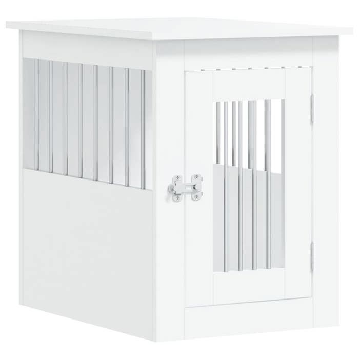 Comparer les prix de Meilleures Meuble de cage - SHOP - Niche pour chien pour chiens blanc 45x62x59 cm bois dingénierie SSD7312997