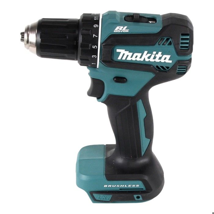 Makita DDF 485 SF1J R Perceuse visseuse sans fil 18 V 50 Nm Brushless + 1x batterie 3 0 Ah + chargeur + RHINO - vue 2