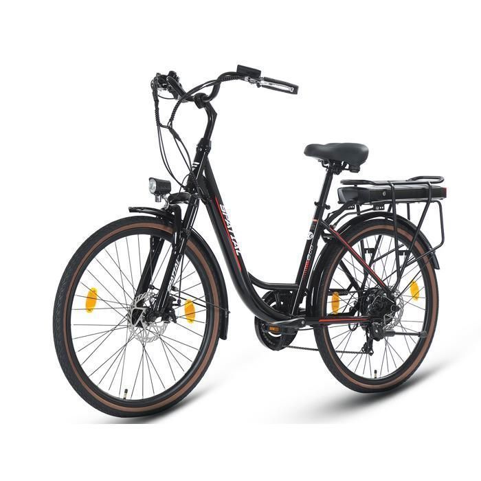Vélo Électrique Vae Bk29g,e-bike Tout Terrain 20 X4.0 Gros Pneus Avec Batterie Amovible 36v12ah Noir 7469106160781