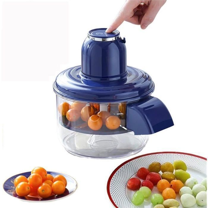 Éplucheur Automatique Sans Fil - Pour Ail, Raisins, Tomates, Pommes De Terre - Grande Capacité Et Facile à Nettoyer - 4