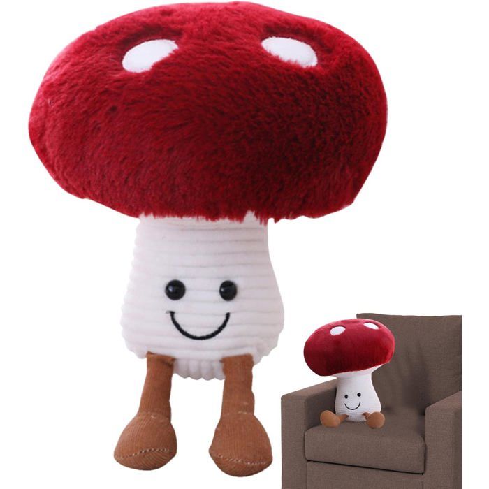 Patron au crochet Champignon : peluche pour poupée Amigurumi (Patron