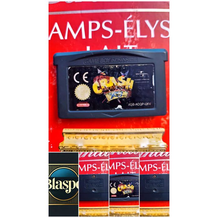 Nintendo Crash Bandicoot XS – Jeu Game Boy Advance – Cartouche Originale – Fr