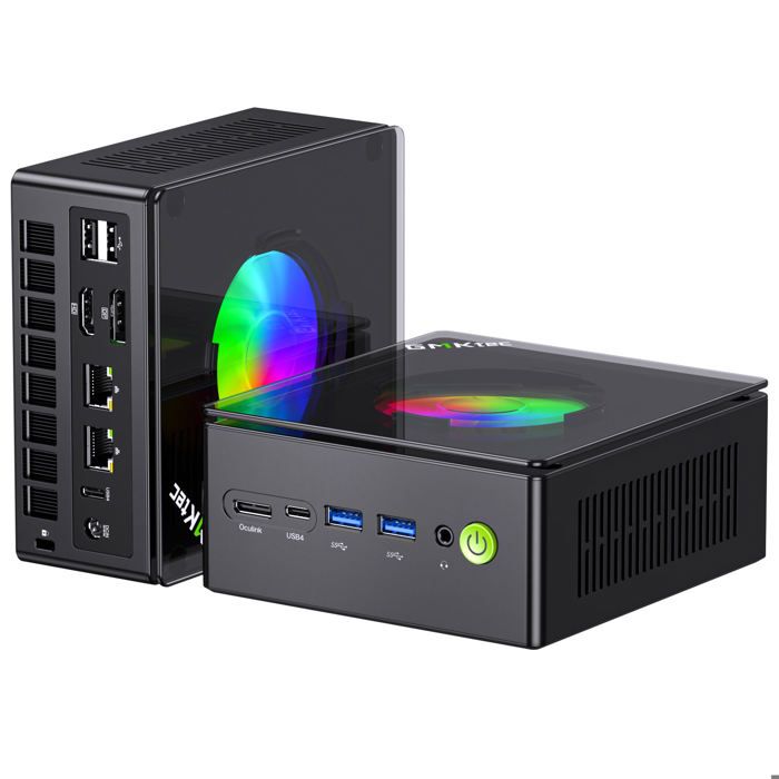 Mini PC GMKtec NucBox K11 AMD Ryzen 9 8945HS - OCuLink DDR5 USB4 Double LAN 2.5G - PC Gamer Barebone