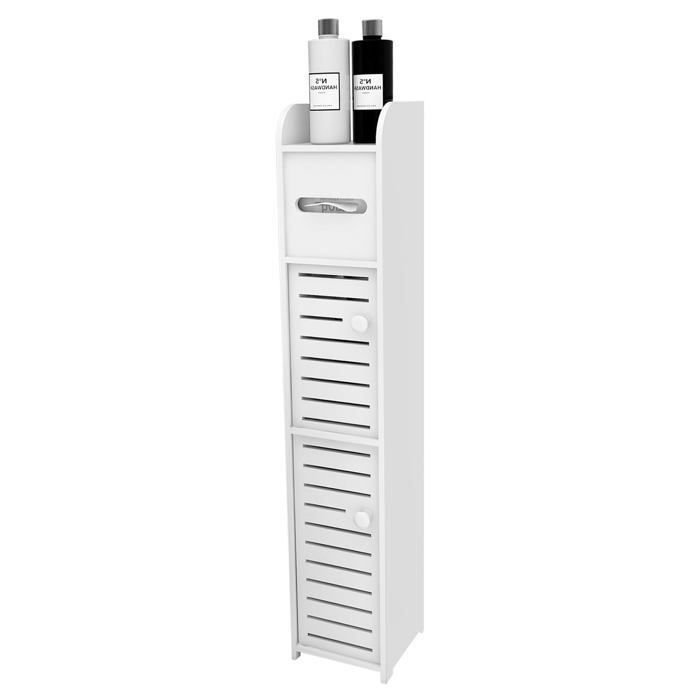 Petit Meuble de Rangement pour Toilettes pt pour Papiers Toilettes Colonne Armoire de Salle de 17*15*7 PETIT MEUBLE DE RANGEMENT