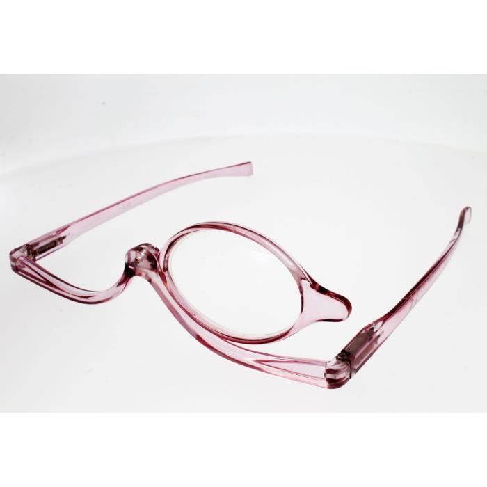 Lunettes Loupe de Maquillage RG195 Violet Translucide Femme - AD SOL