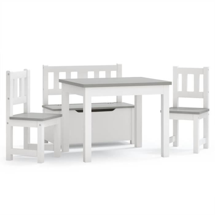 Metal blanc Table de Bistro avec 2 chaises Motif de l'extérieur ou d'intérieur miniature pour 1/12 Maison de Poupée jardin de fées Mini jardin