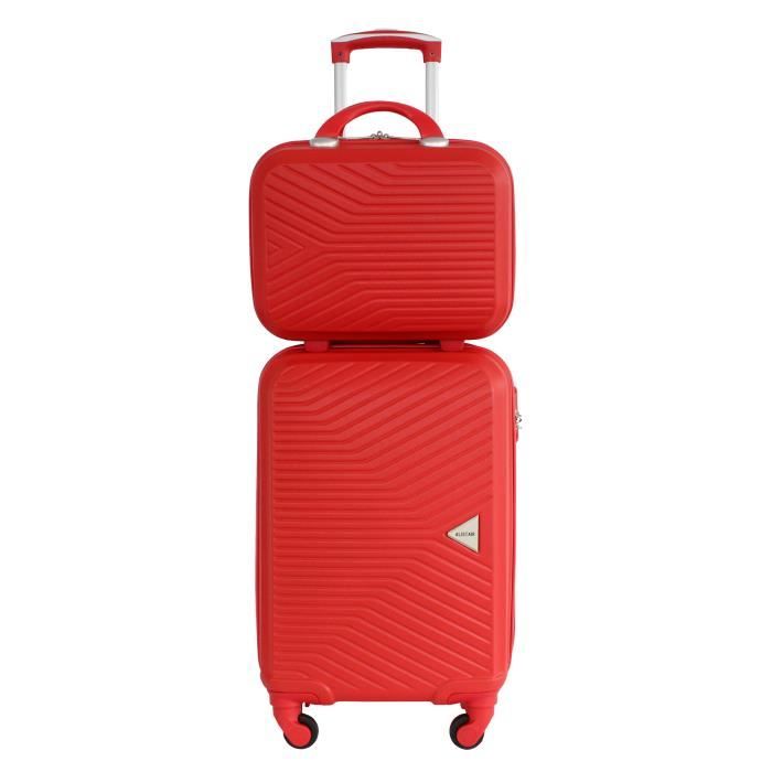 alistair "iron" valise cabine 55 cm et vanity s - rouge