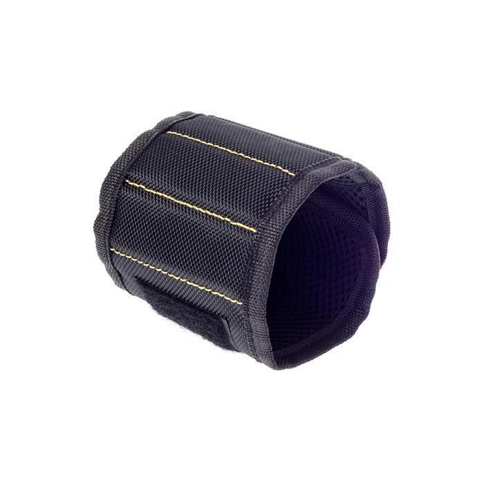 Aimant 5 - Bleu - bracelet magnétique pour électricien, sac à outils