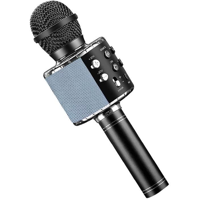 Microphone Sans Fil Karaoké, Microphone USB Bluetooth Micro Karaoke Enfant,  3-12 Ans Fille Garcon Cadeaux - Or Rose - Cdiscount TV Son Photo