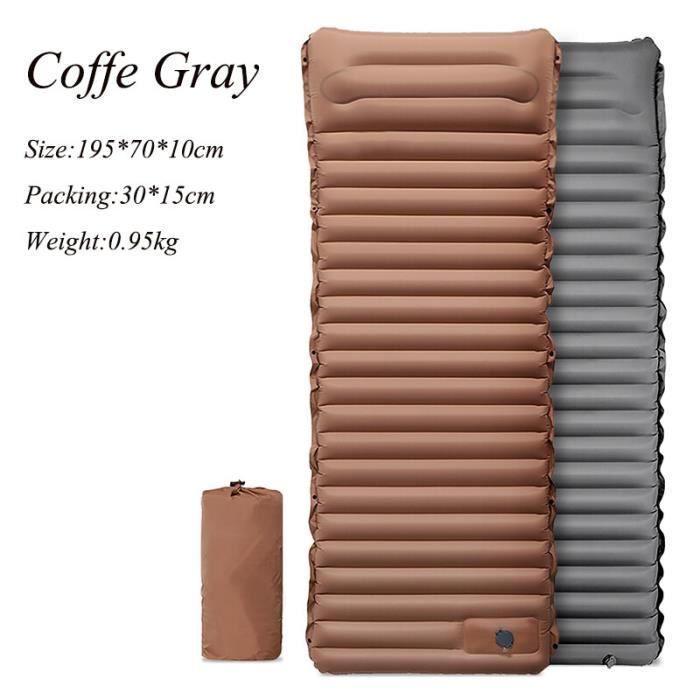 Tapis de Pique-Nique,Deux documents-Matelas à air auto-gonflant épais