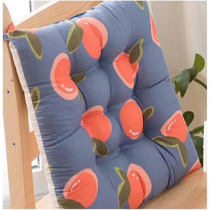 Coussin De Chaise Longue 45x120 Cm à Rayures - Pour Jardin, Plage, Terrasse, Couleur Jaune/bleu/vert
