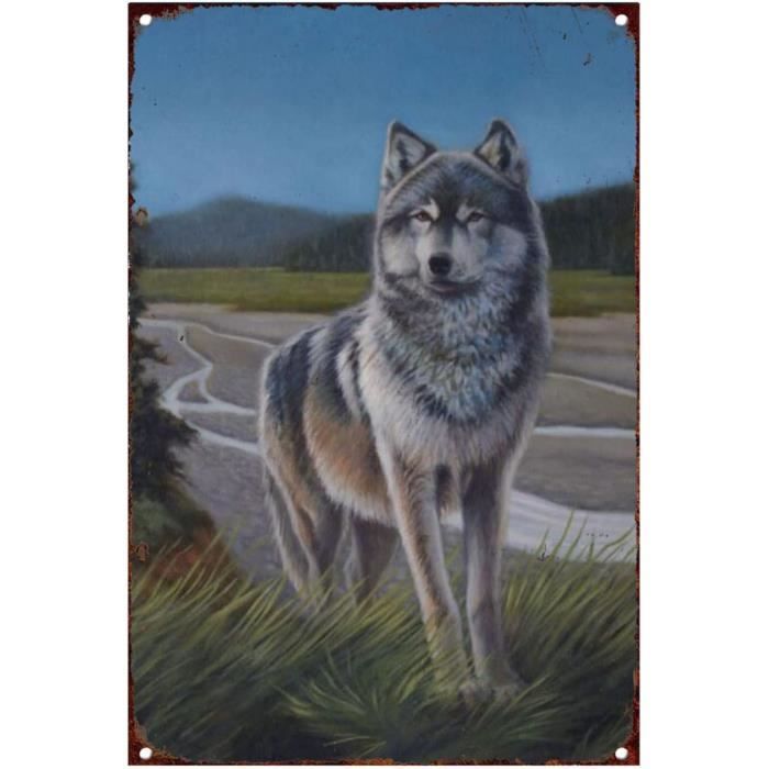 Panneau De Menu Café Vintage En Métal Pour Café, 30,5 X 20,3 Cm