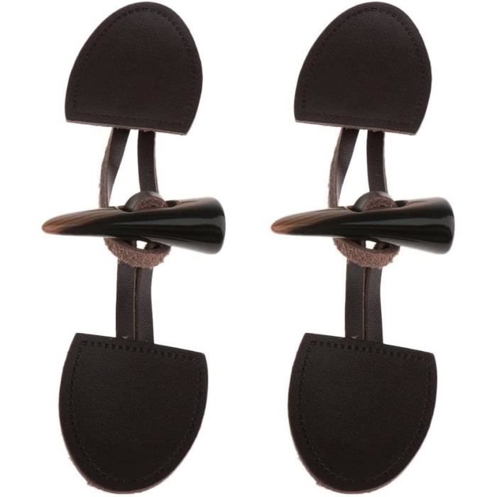 Fermeture Brandebourg Coton Marron – Accessoire Manteau Et Sac