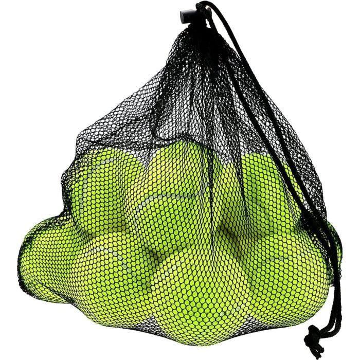 Lot de 12 balles de baseball jaunes à fossettes - Ballon d