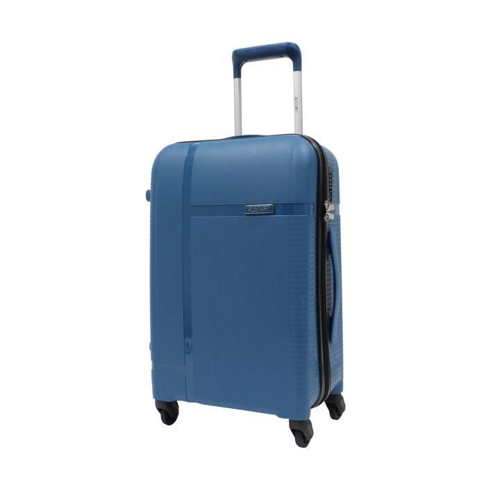 Grande Valise Travel Smart Conair - Imprimé Diamant Bleu - Taille 28-32 Pouces (Neuf)
