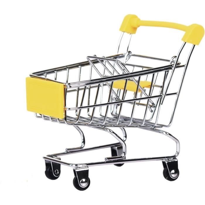 Chariot Supermarche Vet Et Jaune - H poignee 47cm - Panier A roulettes Superette - Jouet Imitation Enfant - Course - Jeux - Jouets Chariot Supermarche Vet Et Jaune - H poignee 47cm - Panier A roulettes Superette - Jouet Imitation Enfant - Course - Jeux - Jouets