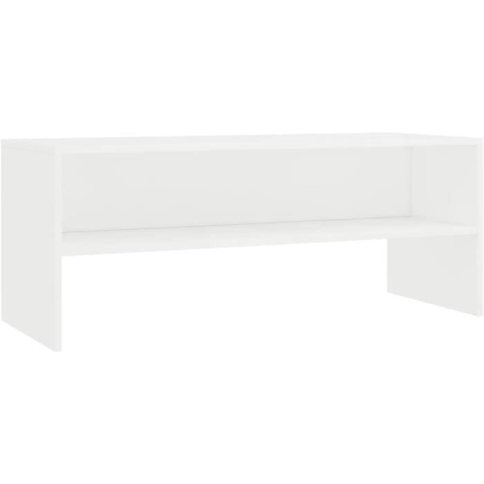 Bibliothèque Buffet VidaXL 6 Compartiments | Meuble Rangement Noir | Bois Ingénierie 66x30x98 Cm