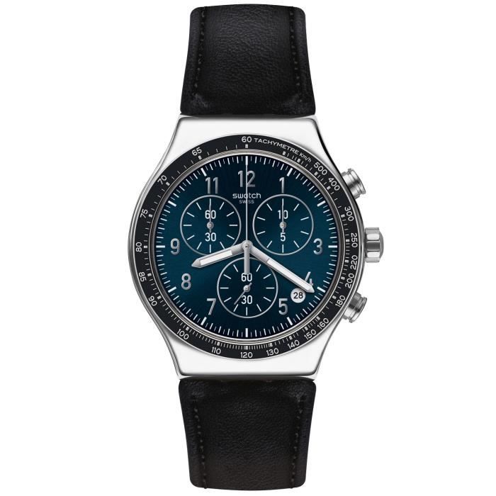 Swatch YVS448 Homme Chronographe Chic Marinière , - Achat/vente montre -  Cdiscount