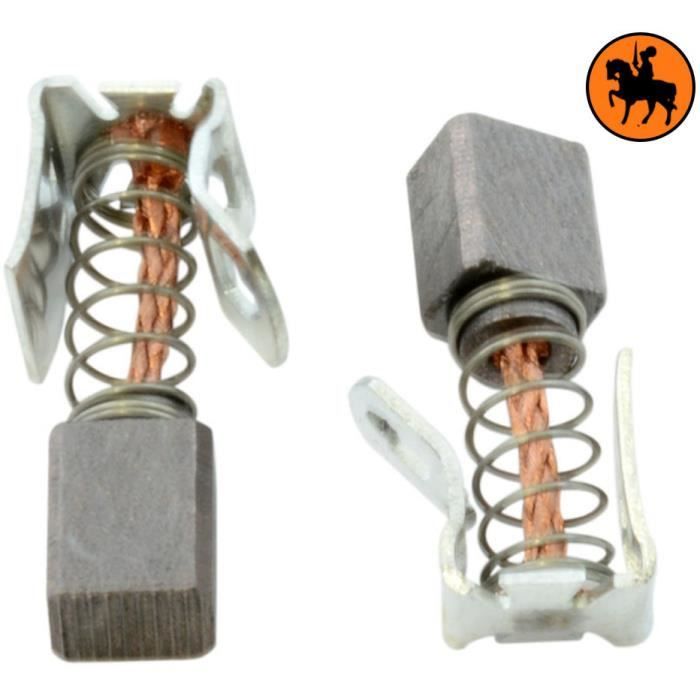 Balais De Charbon Pour BOSCH AKE 35 B Scie - 6,3x12,5x22mm - 2.4x4