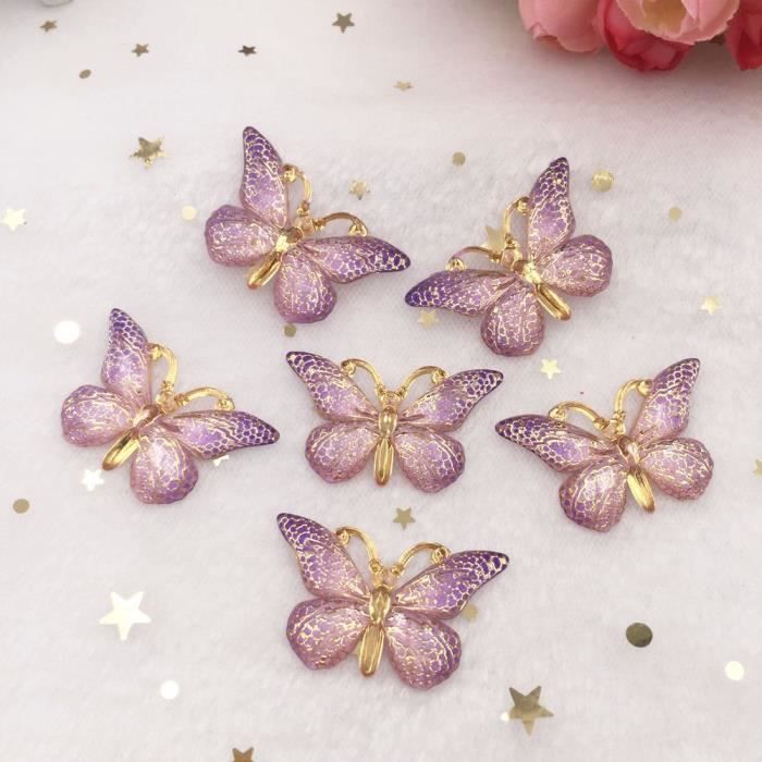 Ornement Hallmark Souvenir 2019 - Papillons Brillants #3 - Neuf Dans Sa Boîte