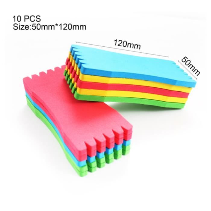 20 Pièces Planche Enroulement Ligne Pêche Mousse - Accessoire Pêche 9.8x4.5cm Couleurs Aléatoires