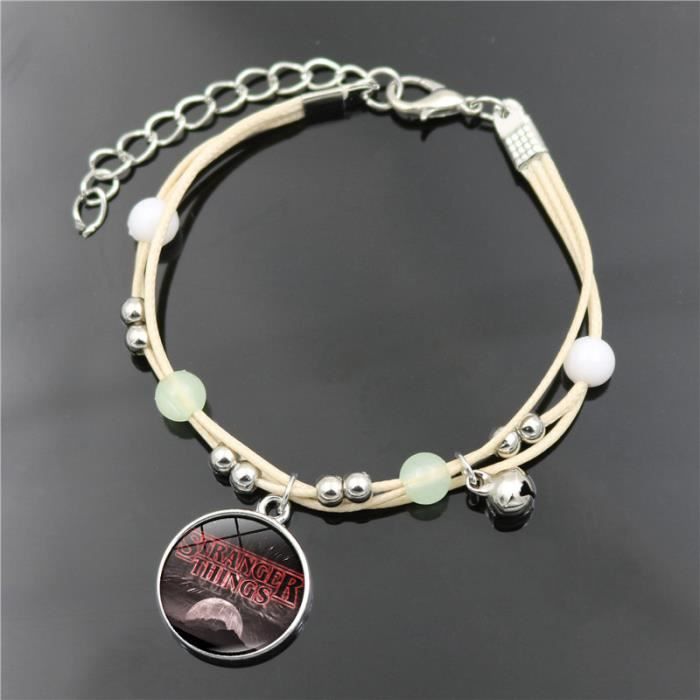 Bracelets D'amitié étoile Lune Soleil - 3 Bracelets Réglables Avec Perle Lumineuse, Pour Femmes Et Adolescentes