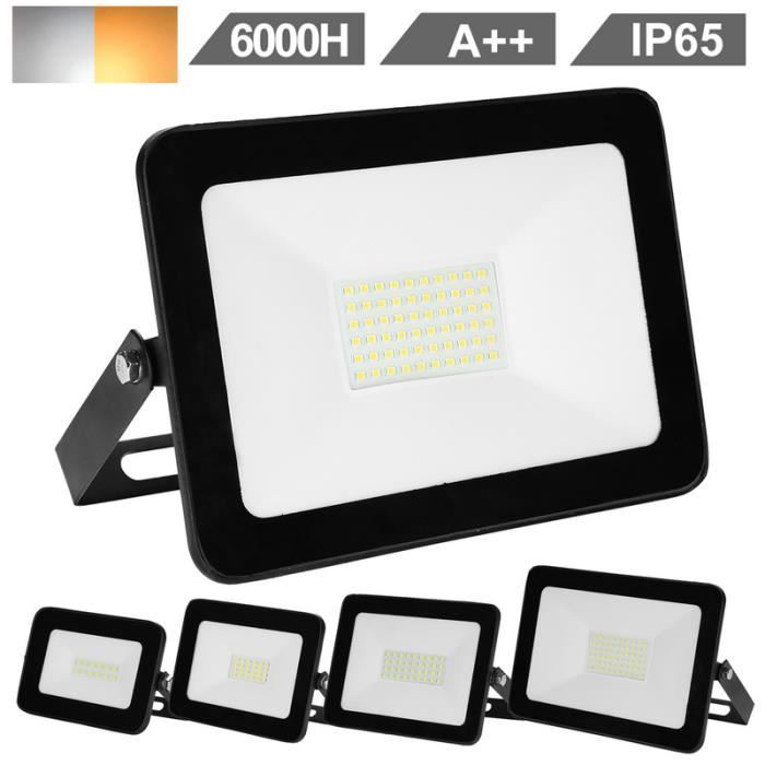 Projecteur extérieur LED KRONOS blanc 100W 4000K (lumière naturelle