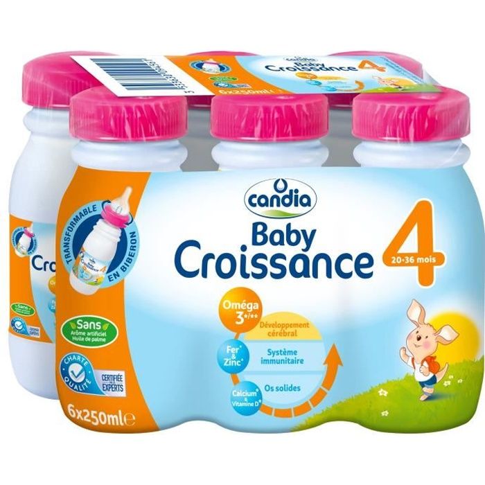 Lait de croissance bébé : nos produits