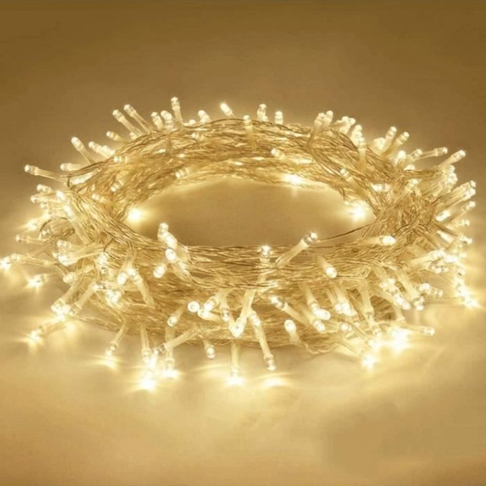 Guirlande Lumineuse Halloween 2/3M Avec 8 Modes D'Éclairage - Chaîne Plastique à LEDs - Neuf Personnalisable