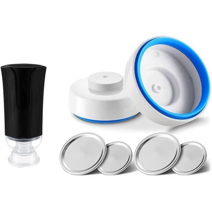 Presse Pour Bocaux Mason - Outil De Fermentation Et Pressage Légumes | Accessoire Cuisine Pratique En Plastique Durable - 11