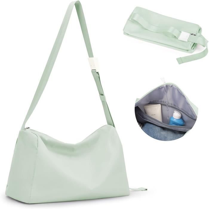Sac de voyage moyen pour femme 45 L, sac de week-end léger pour femme