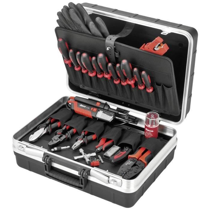 Cimco 170531 Mallette à outils équipée 24 pièces (L x l x H) 395 x 455